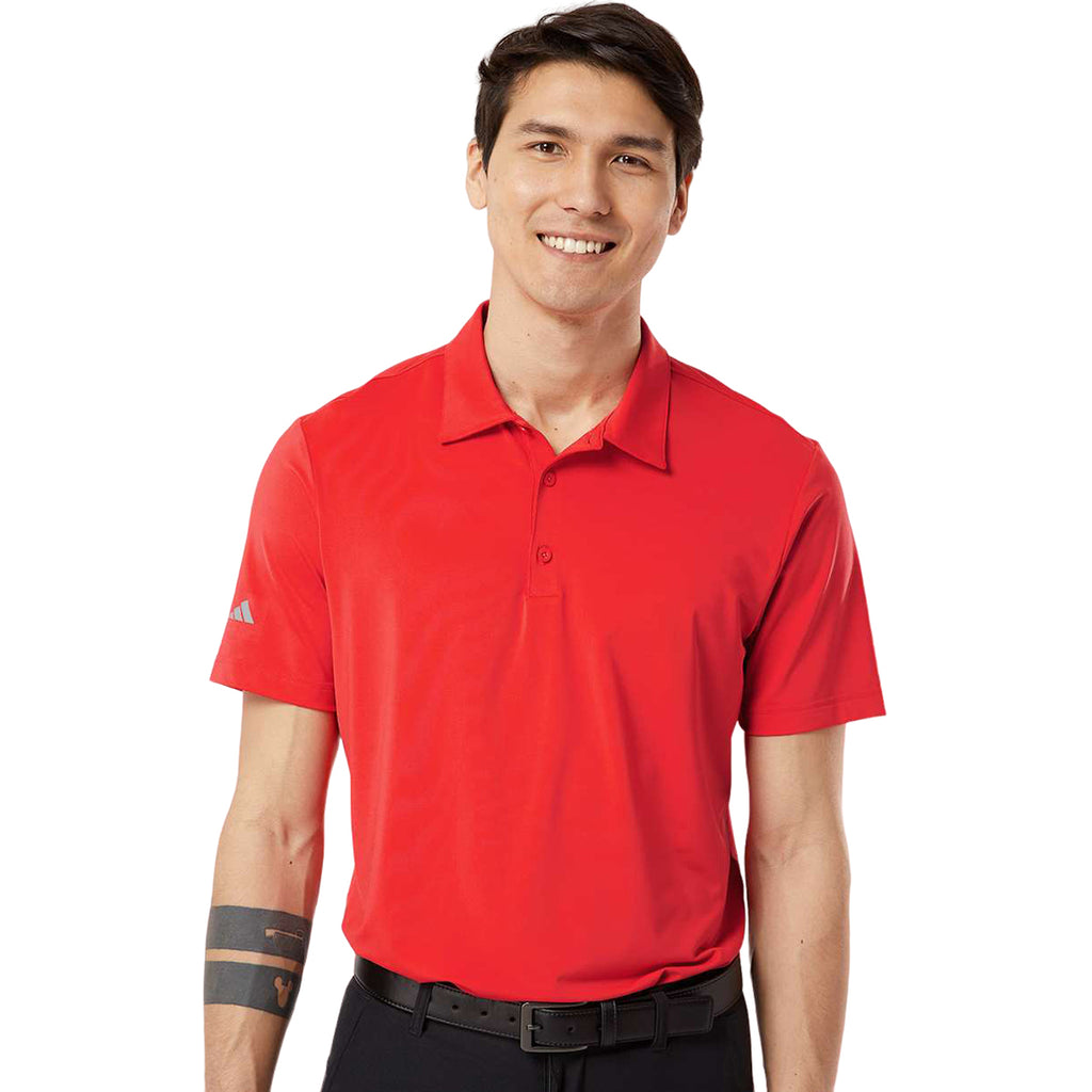 Adidas Men's Real Coral Ultimate Solid Polo