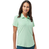 Adidas Women's Clear Mint Ultimate Solid Polo