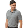 adidas Men's Grey Three/Black Pine Tree Polo