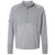 Adidas Men's Grey Three Quarter Zip Pullover