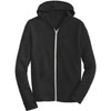 Alternative Apparel Men's True Black Eco-Jersey Zip Hoodie