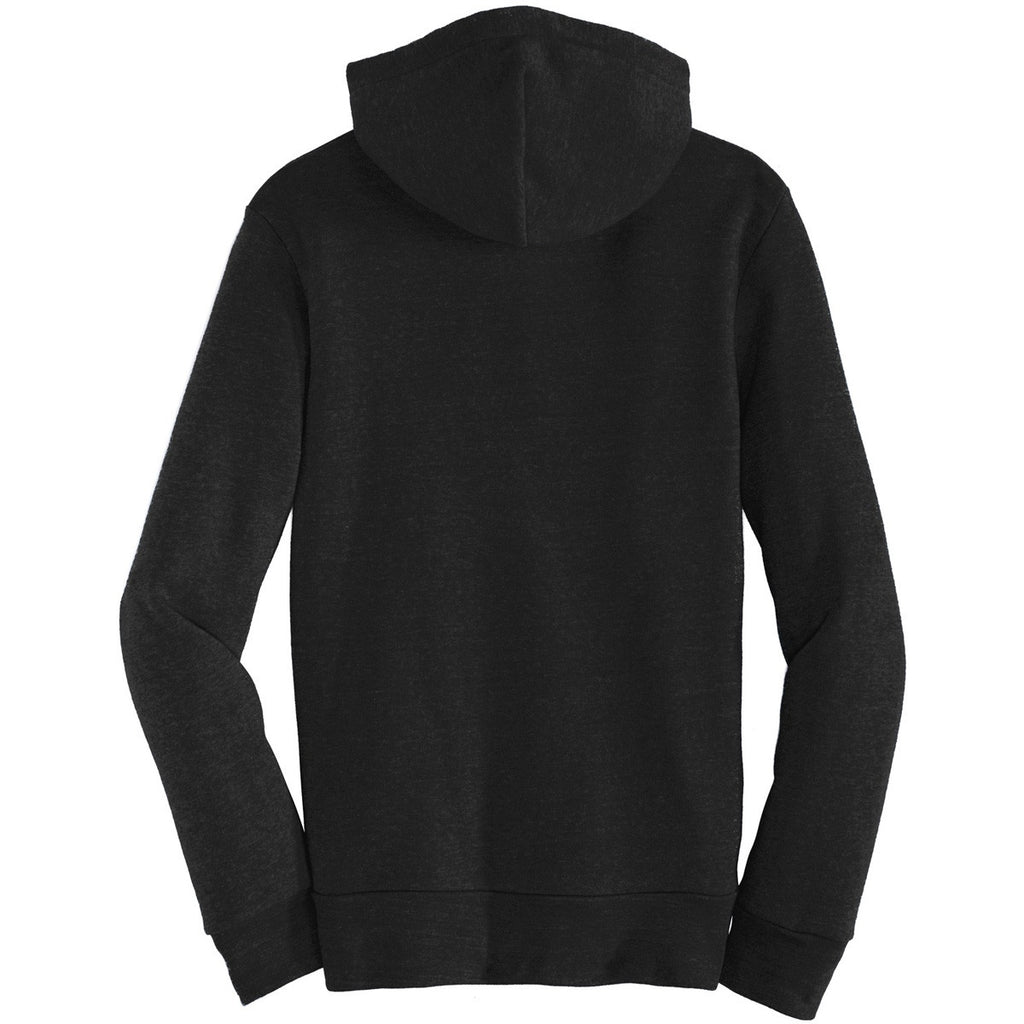 Alternative Apparel Men's True Black Rocky Eco-Fleece Full Zip Hoodie