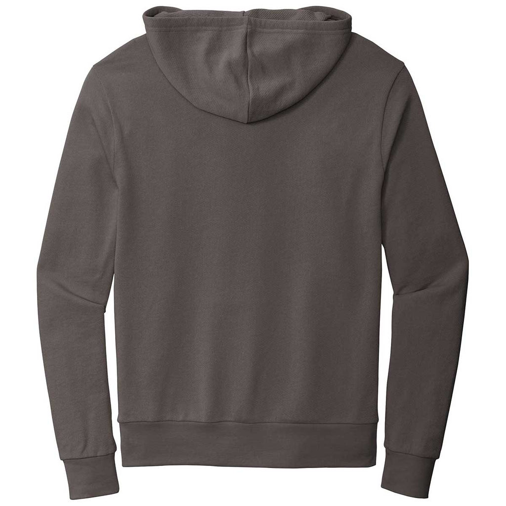 Alternative Apparel Men's Dark Grey Washed Terry Challenger Hoodie