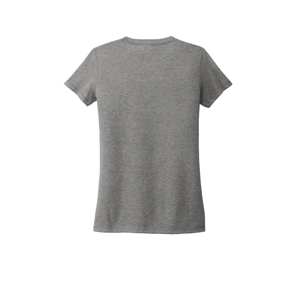 Allmade Women's Aluminum Grey Tri-Blend V-Neck Tee