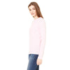 Bella + Canvas Women's Pink Jersey Long-Sleeve T-Shirt