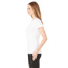 Bella + Canvas Women's Solid White Triblend Short-Sleeve T-Shirt