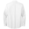 Brooks Brothers Men's White Wrinkle-Free Stretch Nailhead Shirt