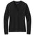 Brooks Brothers Women's Deep Black Cotton Stretch V-Neck Sweater