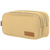 Brooks Brothers Ledger Khaki Wells Dopp Kit