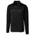 Cutter & Buck Men's Black Tall DryTec Traverse Stripe Half-Zip