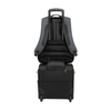 Port Authority Graphite Heather/ Black Exec Backpack