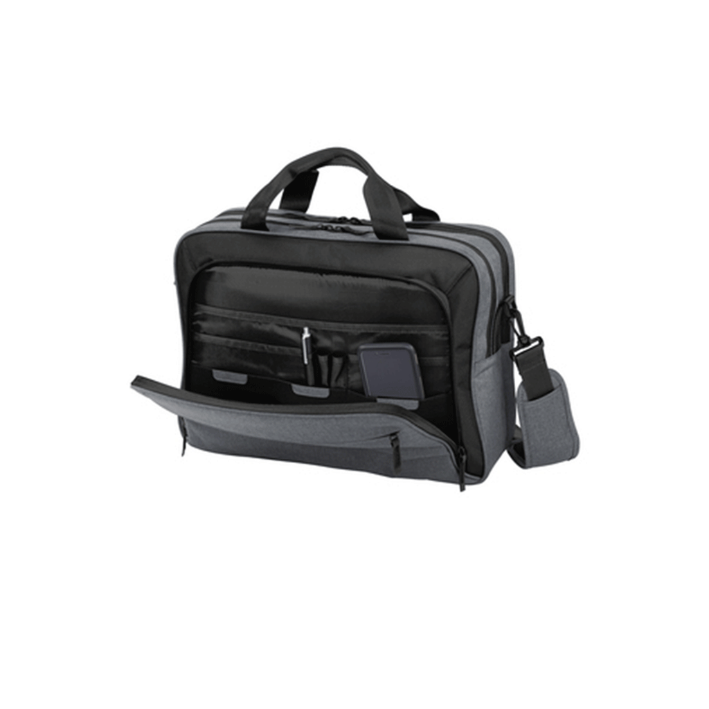 Port Authority Graphite Heather/ Black Exec Briefcase