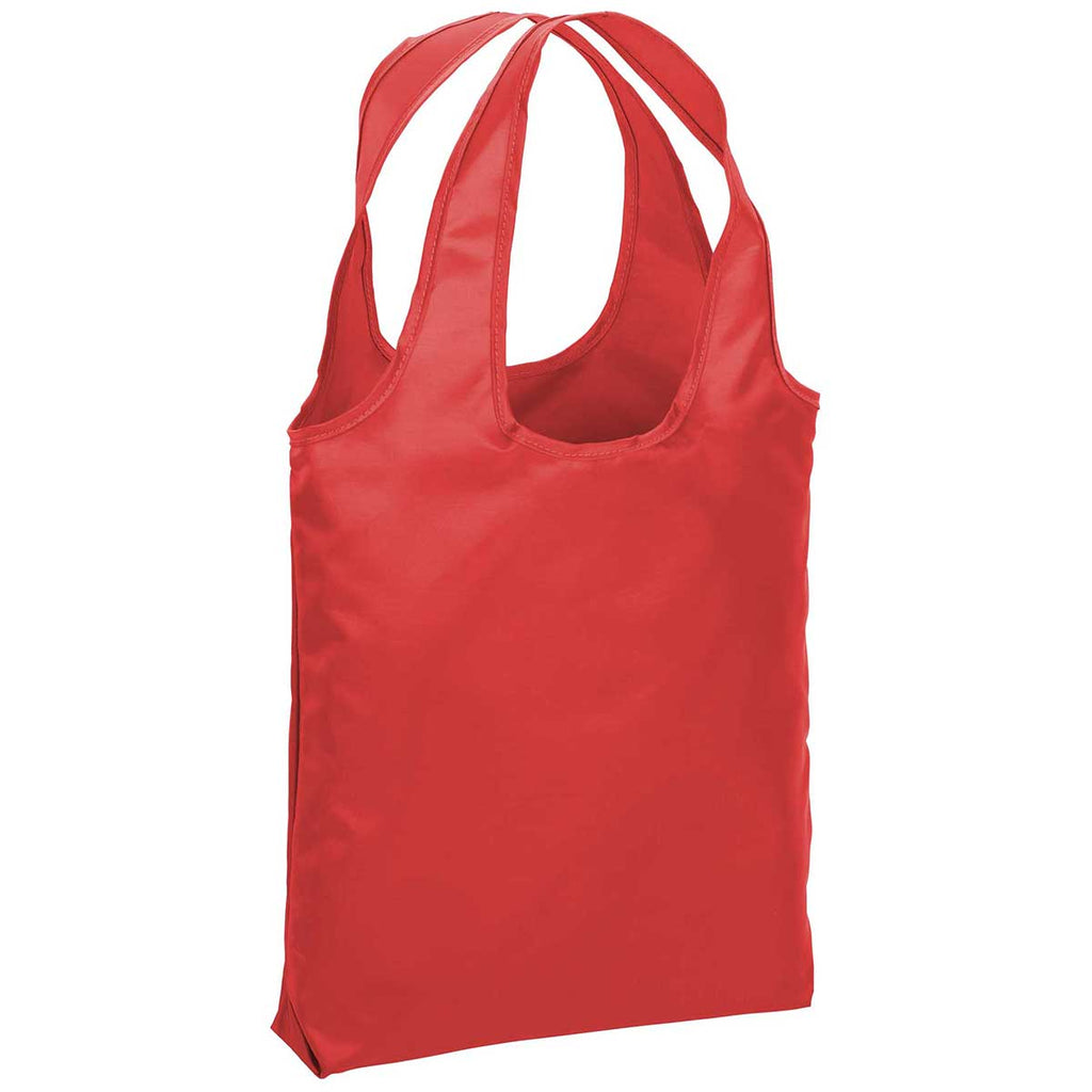 Port Authority True Red Ultra-Core Shopper Tote