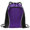 Port Authority Purple Fast Break Cinch Pack