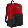 Port Authority True Red/Black Retro Backpack