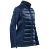 Stormtech Women's Indigo/Indigo Heather Narvik Hybrid Jacket