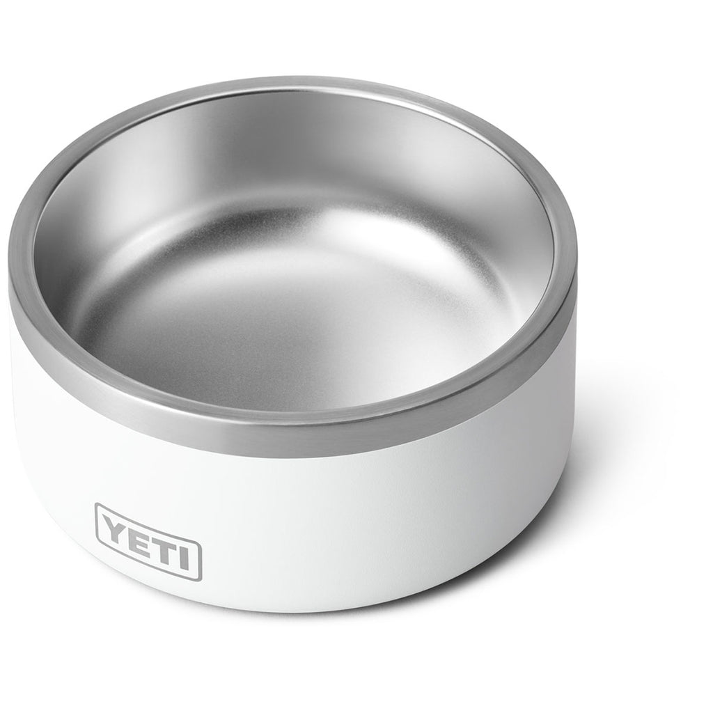 YETI White Boomer 4 Dog Bowl