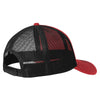 Port Authority Flame Red/Black Snapback Trucker Cap