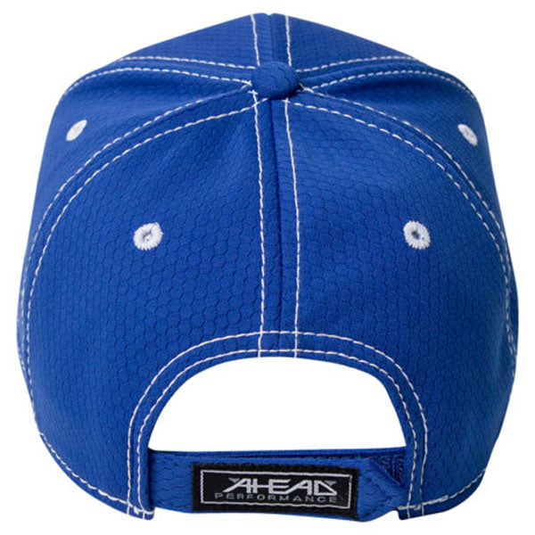 AHEAD Cobalt/White Honeycomb Tech Contrast Cap