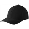 Port Authority Black Flexfit 110 Performance Snapback Cap