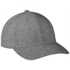 Port Authority Heather Grey Flexfit 110 Performance Snapback Cap