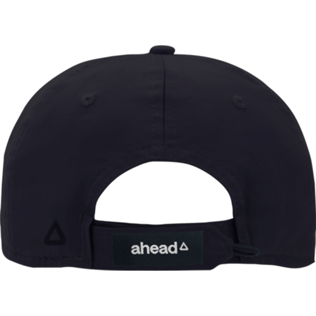 AHEAD Navy Lightweight Cotton Solid Cap