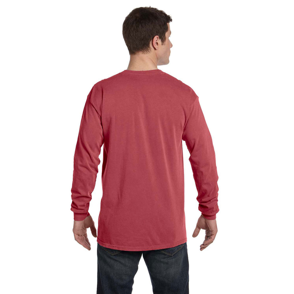 Comfort Colors Men's Brick 6.1 Oz. Long-Sleeve T-Shirt