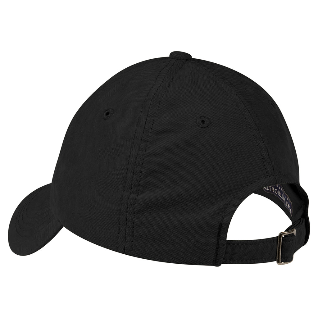 Port Authority Black Sueded Cap