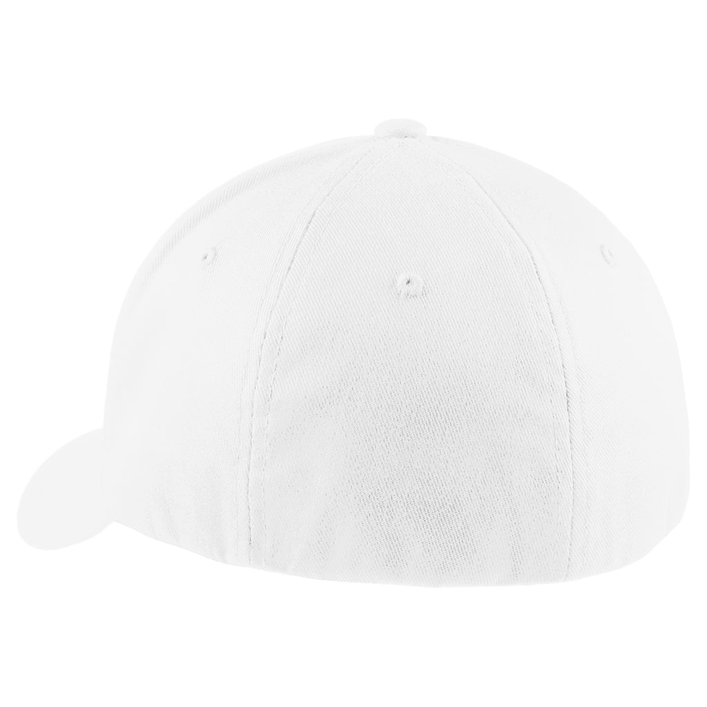 Port Authority White Flexfit Cap