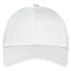 Port Authority White Adjustable Mesh Back Cap