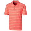 Cutter & Buck Men's College Orange Forge Polo Heather Stripe