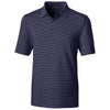 Cutter & Buck Men's Liberty Navy Forge Polo Pencil Stripe