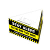 Post-It White Custom Printed Notes Cube-Triangle Half Cube