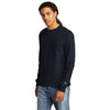 Champion Men's Navy Heritage 5.2-oz Jersey Long Sleeve Tee