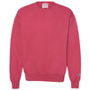 Champion Men's Crimson Garment Dyed Crewneck