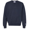 Champion Men's Navy Garment Dyed Crewneck