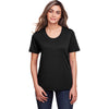 Core 365 Women's Black Fusion ChromaSoft Performance T-Shirt