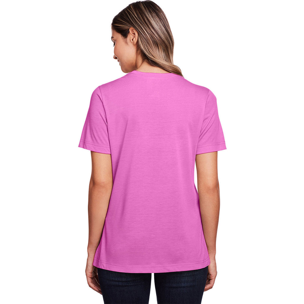 Core 365 Women's Charity Pink Fusion ChromaSoft Performance T-Shirt