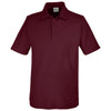 Core 365 Men's Burgundy Fusion ChromaSoft Pique Polo