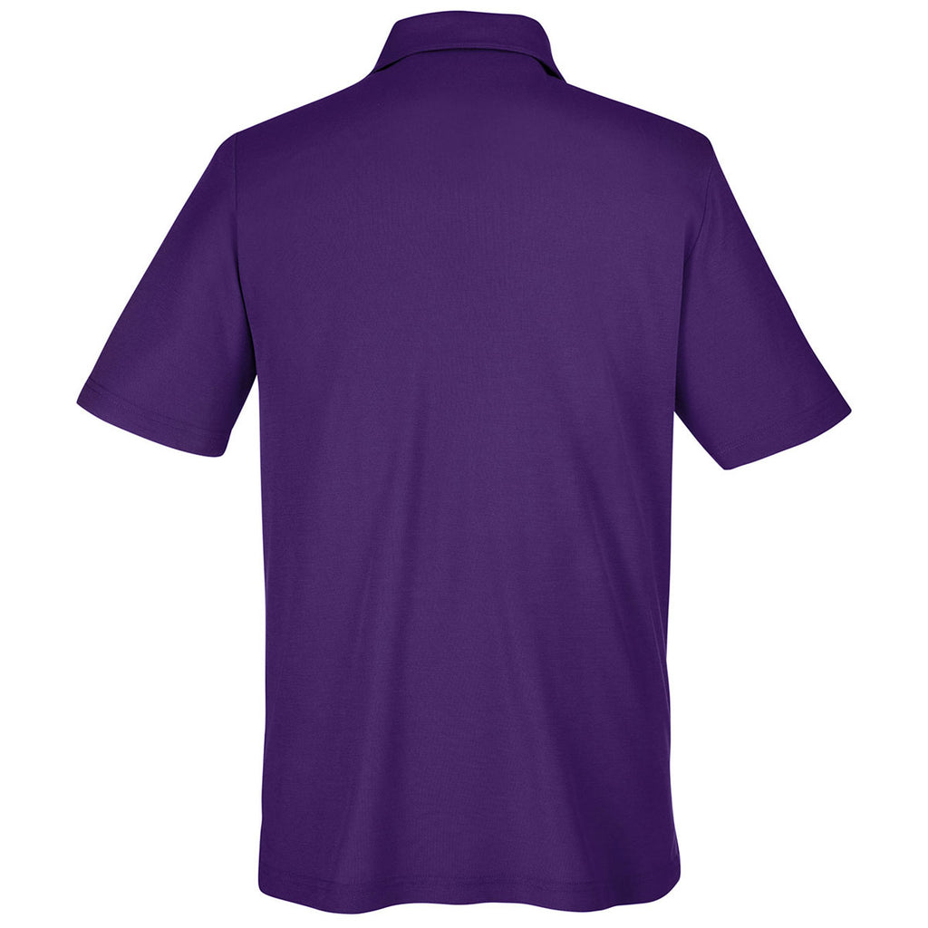 Core 365 Men's Campus Purple Fusion ChromaSoft Pique Polo