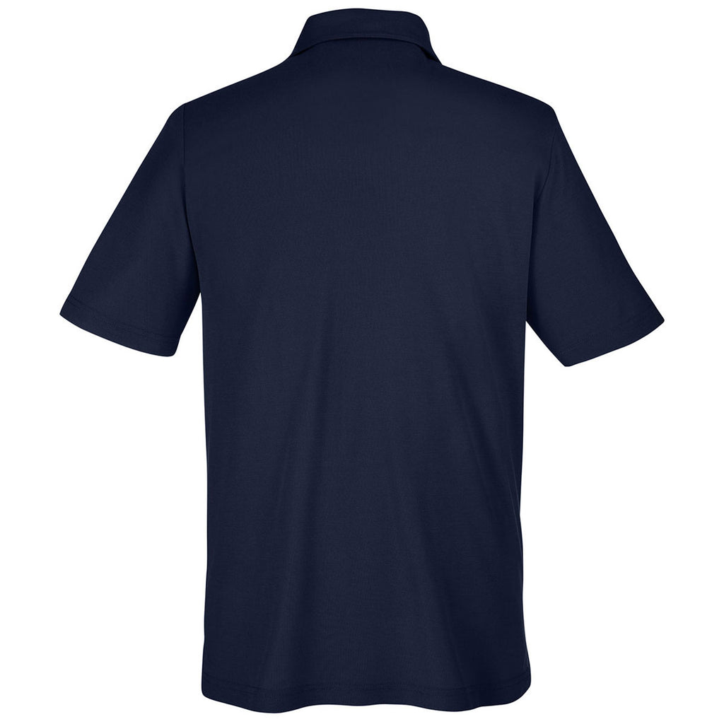 Core 365 Men's Classic Navy Fusion ChromaSoft Pique Polo