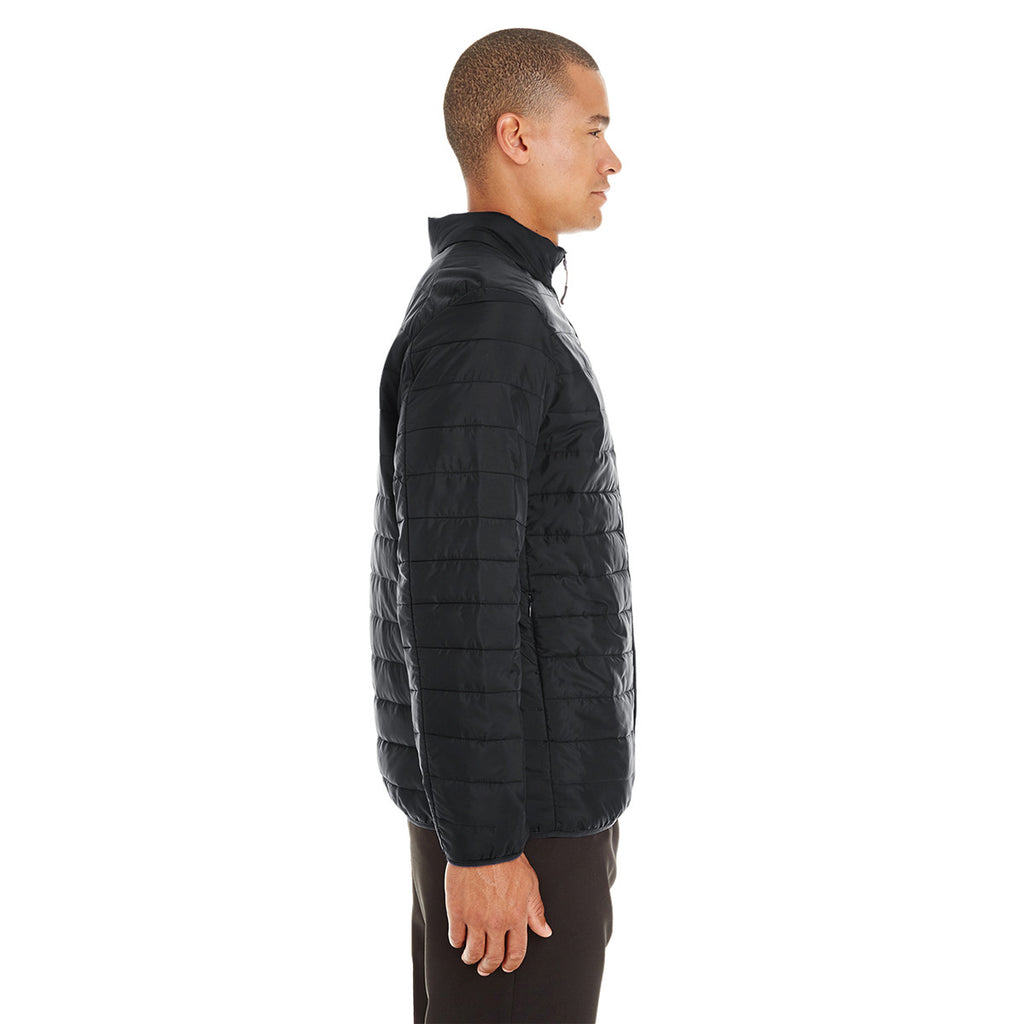 Core 365 Men's Black Prevail Packable Puffer