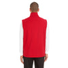 Core 365 Men's Classic Red Cruise Two-Layer Fleece Bonded Soft Shell Vest