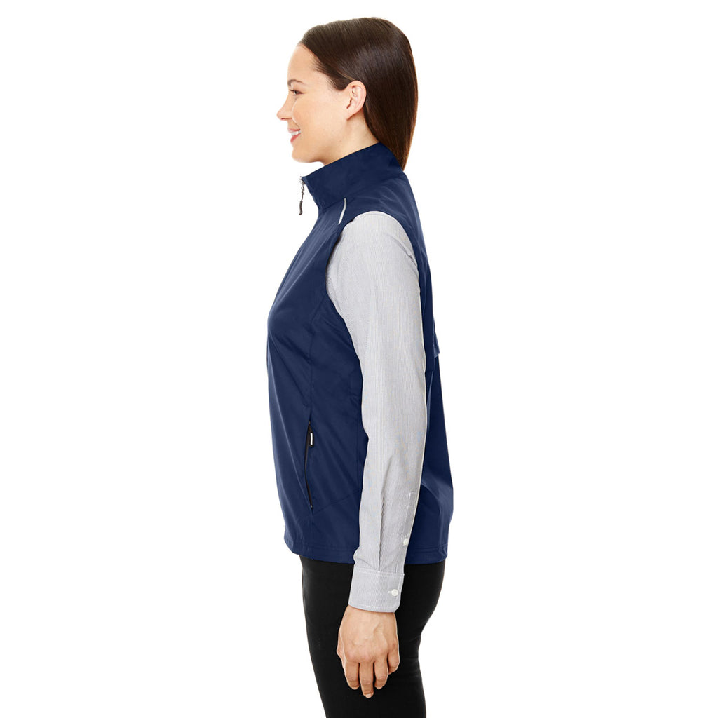 Core 365 Women's Classic Navy/Carbon Techno Lite Unlined Vest