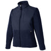 Core 365 Women's Classic Navy/Classic Navy Journey Summit Hybrid Full-Zip