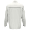 Callaway Men's White Long Sleeve Water Repellent Quarter Zip Mock with Reflection