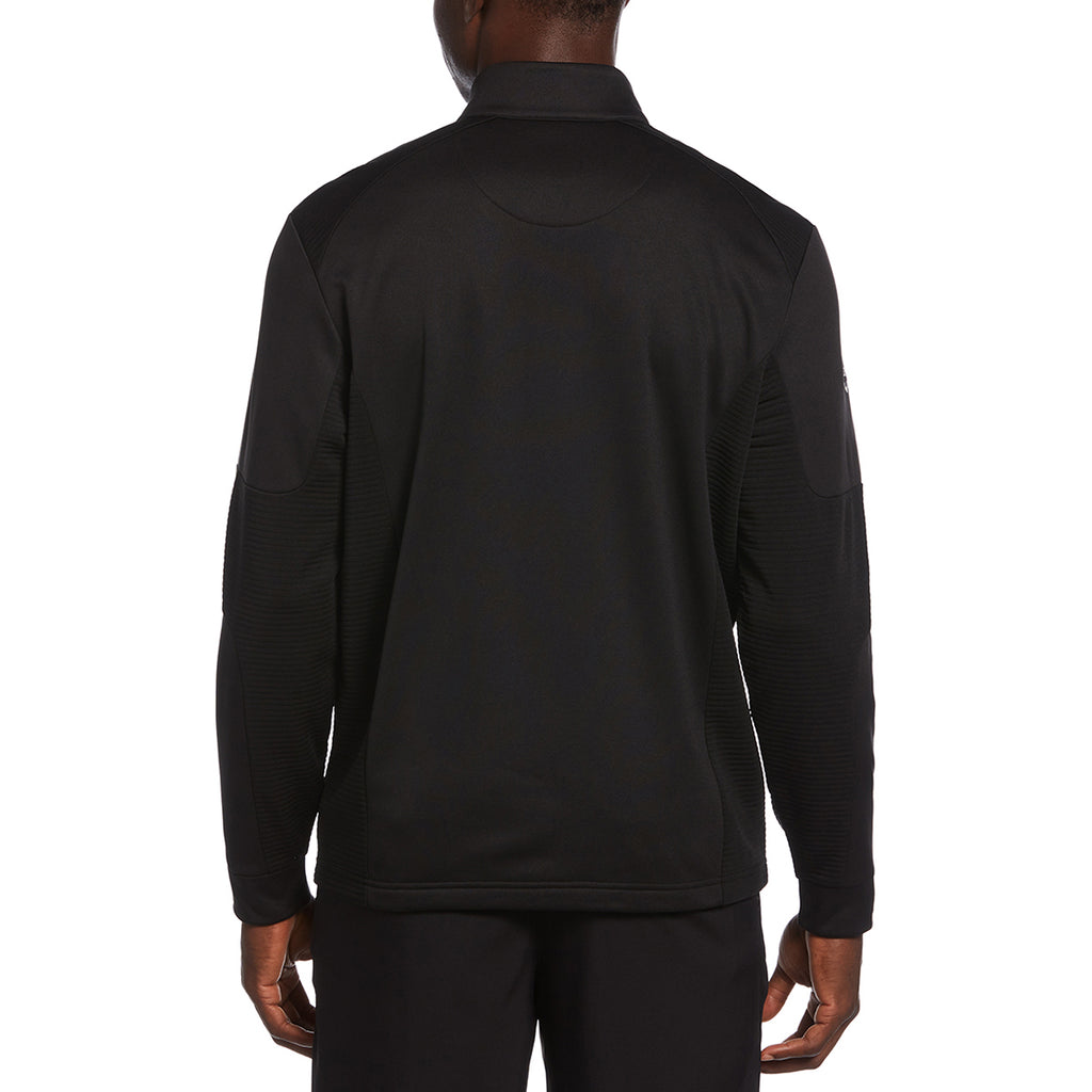 Callaway Men's Black Full Zip Ottoman Jacket