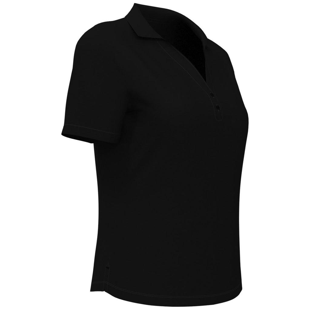 Callaway Women's Black Micro Texture Polo