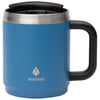 Manna Blue 14 oz. Boulder Stainless Steel Camping Mug with Handle