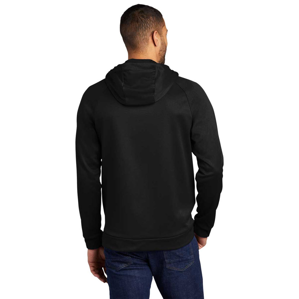 Nike Men's Team Black Therma-FIT Pullover Fleece Hoodie